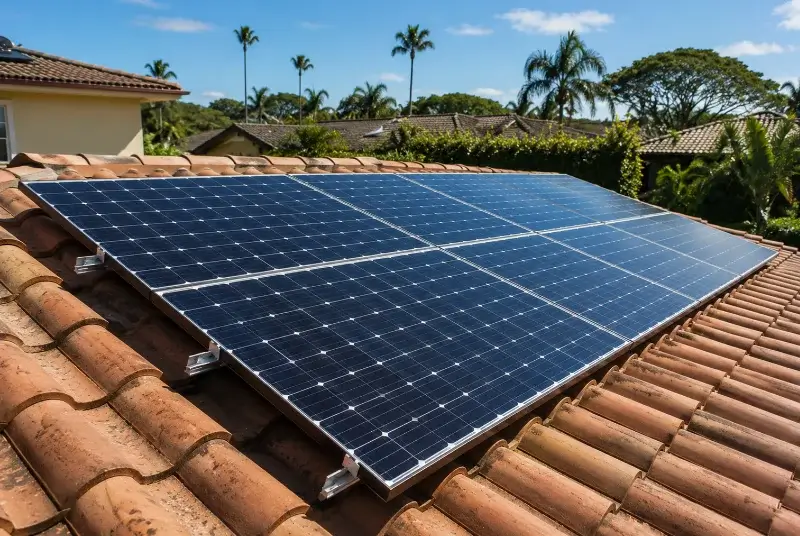 Installation de panneaux solaires à Caujac